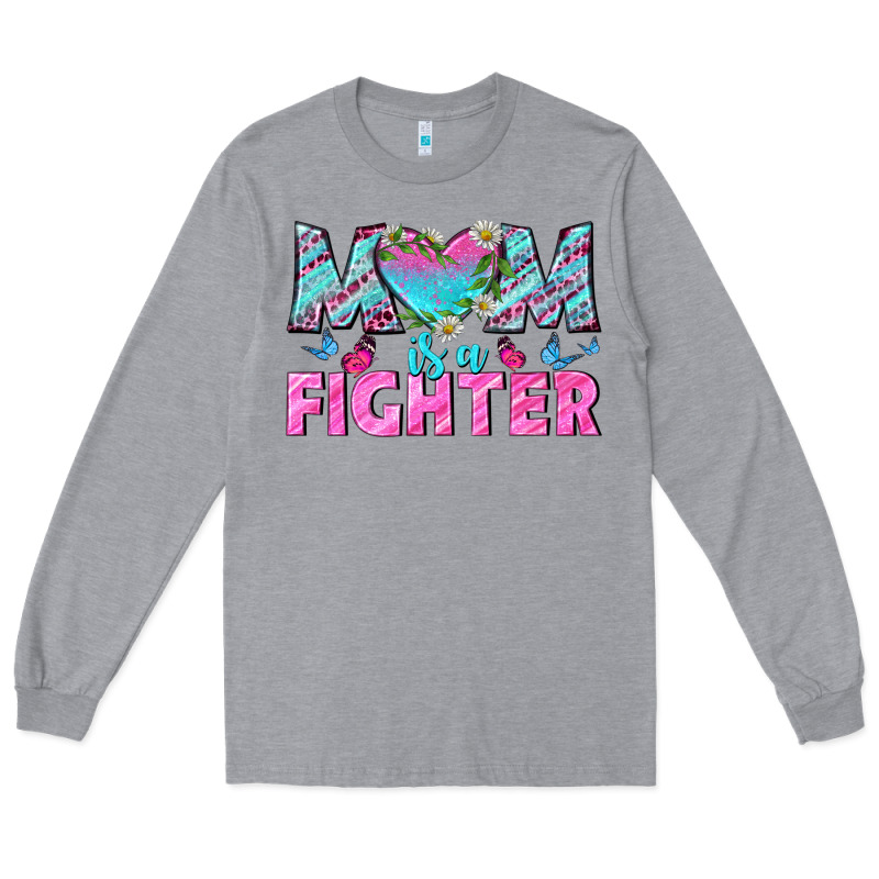 Western Mom Is A Fighter Long Sleeve Tee by BundleAndBundleShop | Teevron