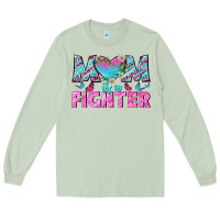 Matcha Western Mom Is A Fighter Long Sleeve Tee - BundleAndBundleShop