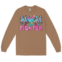 Toasted Coconut Western Mom Is A Fighter Long Sleeve Tee - BundleAndBundleShop