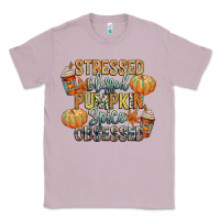 Lilac stressed blessed pumpkin spice obsessed Classic Tee - CowGirlArtShop