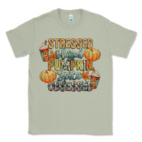 Matcha stressed blessed pumpkin spice obsessed Classic Tee - CowGirlArtShop