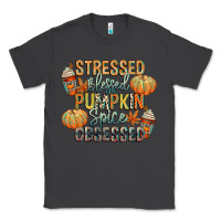 Smoke stressed blessed pumpkin spice obsessed Classic Tee - CowGirlArtShop