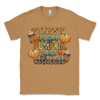 Toasted Coconut stressed blessed pumpkin spice obsessed Classic Tee - CowGirlArtShop
