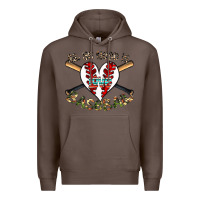 Coffee all you need is love baseball Premium Hoodie - CowhideDigitalArt