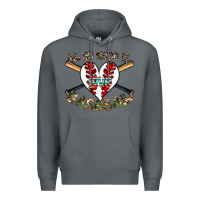Rock all you need is love baseball Premium Hoodie - CowhideDigitalArt