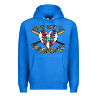 True Royal all you need is love baseball Premium Hoodie - CowhideDigitalArt