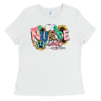 White nurse Ladies Tee - CowGirlArtShop