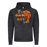 Vintage Black it's game day y'all basketball Vintage Hoodie - FaDigitalArtStudio