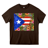 Chocolate Brown mexico and puerto rico tumbler tbs Heavy Core Tee - TumblerDesignByShophia