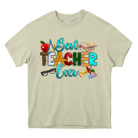 Mossy best teacher ever Heavy Core Tee - RanaPortraitStore