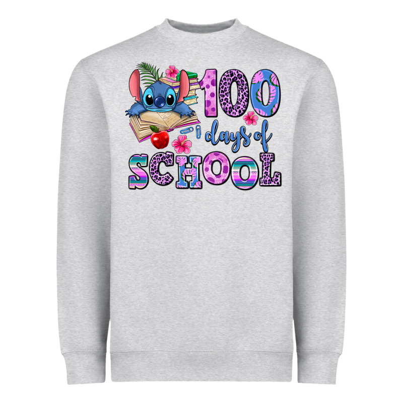 100 Days Of School Heavyweight Sweatshirt by AdoDesignShop | Teevron