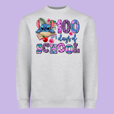 100 Days Of School Heavyweight Sweatshirt Designed By Adodesignshop