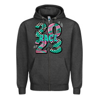 Charcoal Heather race  2023 Zipper Hoodie - AdoDesignShop