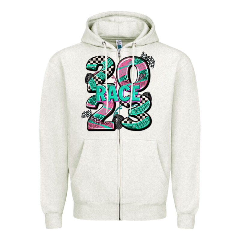 Race  2023 Zipper Hoodie by AdoDesignShop | Teevron