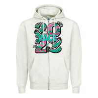 Oatmeal Heather race  2023 Zipper Hoodie - AdoDesignShop