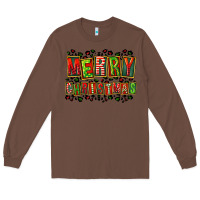 Chestnut merry christmas Long Sleeve Tee - FaDigitalArtStudio