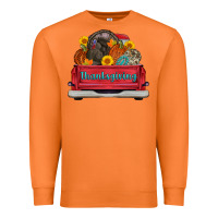 Carrot thanksgiving truck turkey pumpkin Premium Sweatshirt - AdoDesignShop