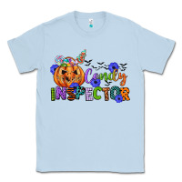 Dusty Blue candy inspector Classic Tee - CowGirlArtShop