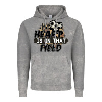 Cloud Rock my heart is on that field soccer Vintage Hoodie - FaDigitalArtStudio