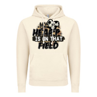 Vintage Artic my heart is on that field soccer Vintage Hoodie - FaDigitalArtStudio