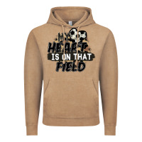 My Heart Is On That Field Soccer Vintage Hoodie | Teevron