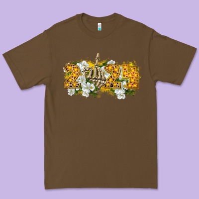 2024 Skeleton Middle Finger New Year Premium Tee Designed By Cowgirlartshop