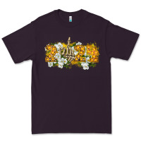 Plum 2024 skeleton middle finger new year Premium Tee - CowGirlArtShop