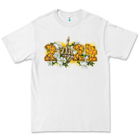 White 2024 skeleton middle finger new year Premium Tee - CowGirlArtShop