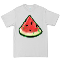 Dove Grey watermelon sliece Premium Tee - Jasminsmagicworld