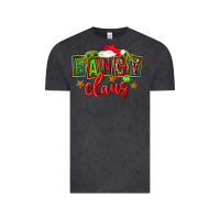 Vintage Black christmas fancy claus Vintage Tee - FaDigitalArtStudio