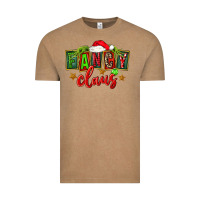 Vintage Coffee christmas fancy claus Vintage Tee - FaDigitalArtStudio