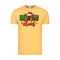 Vintage Mustard christmas fancy claus Vintage Tee - FaDigitalArtStudio