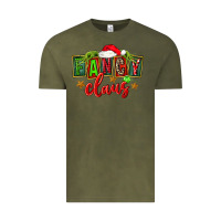 Vintage Olive christmas fancy claus Vintage Tee - FaDigitalArtStudio