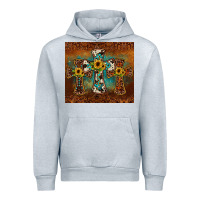 Heather Grey cross tumbler Urban Hoodie - JahusDesignShop