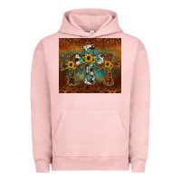 Pigment Salmon cross tumbler Urban Hoodie - JahusDesignShop