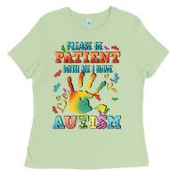 Matcha please be patient with me i have autism Ladies Tee - CowGirlArtShop
