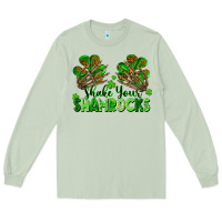 Matcha Shake Your Shamrocks Long Sleeve Tee - FaDigitalArtStudio