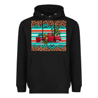 Black truck gemstone leopard Heavyweight Hoodie - AdoDesignShop