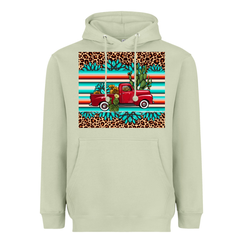 Truck Gemstone Leopard Heavyweight Hoodie by AdoDesignShop | Teevron