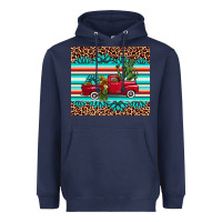 Navy truck gemstone leopard Heavyweight Hoodie - AdoDesignShop