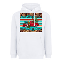 White truck gemstone leopard Heavyweight Hoodie - AdoDesignShop