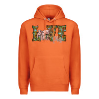 Carrot love pig Premium Hoodie - SublimationCraftShop