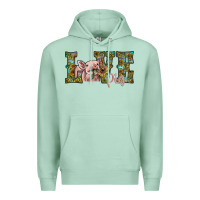 Seafoam love pig Premium Hoodie - SublimationCraftShop