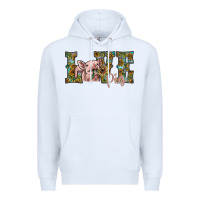 White love pig Premium Hoodie - SublimationCraftShop