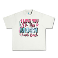 Pistachio I love you to the moon and back Valentine's Day Urban Heavy Tee - FaDigitalArtStudio