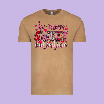 Be Mine Sweet Valentine Vintage Tee Designed By Oliviacreatesart
