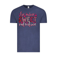 Vintage Denim be mine sweet valentine Vintage Tee - OliviaCreatesArt