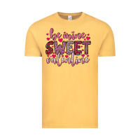 Vintage Mustard be mine sweet valentine Vintage Tee - OliviaCreatesArt