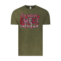 Vintage Olive be mine sweet valentine Vintage Tee - OliviaCreatesArt