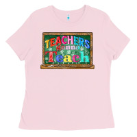 Bubblegum Pink teachers gonna teach Ladies Tee - CowGirlArtShop